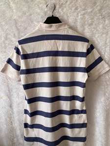 Vente en gros T-shirt polo de golf rayé à manches courtes Polo d'athlétisme de haute qualité pour hommes - Product Image 6