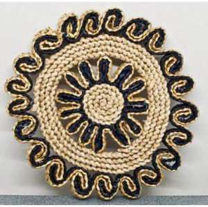 Hot Selling Eco-Friendly Jute Mat Heat Resistant Bohemian Style Customizable Jute <b>Table</b> Mat Available at <b>Low</b> Price - Product Image 1