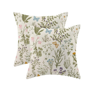 Sofá de diseño de lujo, decoración del hogar, estampado personalizado, funda de cojín de algodón puro, proveedor indio - Product Image 4