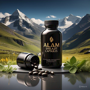 Paquete de pareja Certificado Orgánico 100% Puro Natural Secado al Sol Himalaya Shilajit Cápsulas en polvo 60 piezas Energía de apoyo inmunológico - Product Image 6