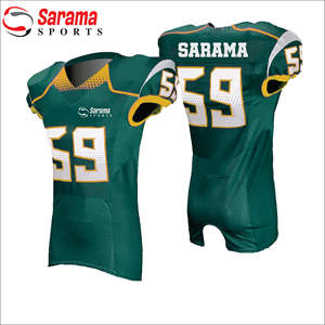 Camiseta de fútbol americano, camiseta de fútbol americano personalizada con el logotipo del club y el nombre del equipo, - Product Image 3