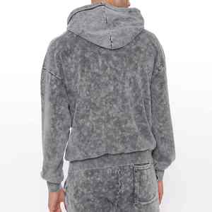 Sudadera de lavado ácido para hombre superventas, nueva llegada de alta exigencia, sudadera de lavado ácido sostenible anticontracción de alta calidad - Product Image 5