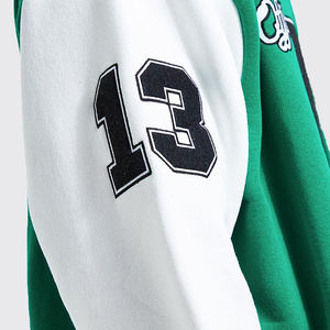 Oem Wholesale 100% Wool <b>Baseball</b> <b>Jacket</b> <b>Men</b> Full Size Embroidery Bomber <b>Baseball</b> <b>Jacket</b> Custom Varsity <b>Jackets</b> - Product Image 4