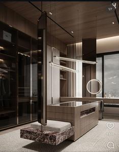 Armario Vestidor Moderno de Madera Maciza con Diseño Personalizado para Dormitorio Familiar, de Gran Capacidad y Puertas Corredizas, Ideal para Uso en Hoteles - Product Image 2