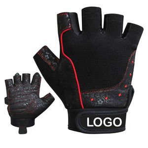 Guantes Deportivos de Medio Dedo con Logotipo Personalizado para Hombre, Disponibles para Entrenamiento, Fitness, Gimnasio, Precio al por Mayor, OEM Personalizado - Product Image 3