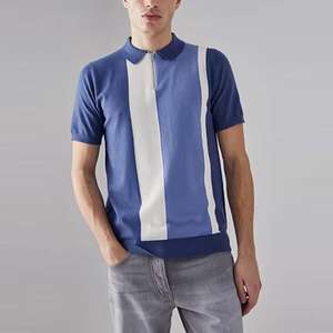 Camiseta Deportiva Personalizada para Hombre, Estilo Vintage, Secado Rápido, para Entrenamiento, Verano, Formal, Golf, Negocios, Oficina, Uniforme, Casual, con Cierre de 1/4 - Product Image 1