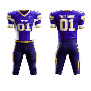 Uniforme de Fútbol Americano Más Vendido a Precio Económico, Tela Suave, Diseño Personalizado, Uniforme de Fútbol Americano para Venta en Línea - Product Image 1