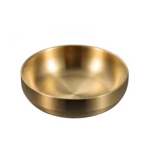 Tazón para Servir de Acero Inoxidable Pulido, Hecho a Mano, Resistente, para Uso en el Hogar, Hoteles y Fiestas, Apto para Lavavajillas - Product Image 5