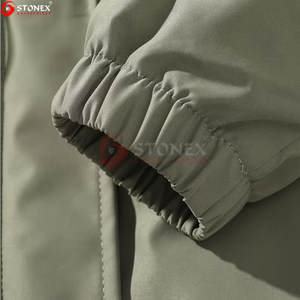 Manteau parka d'hiver décontracté pour femme de haute qualité, chaud, à capuche, vêtement d'extérieur tendance, longueur standard, 100% polyester, design personnalisable - Product Image 3