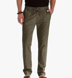 Men's Fleece Sweatpants Men Joggers Pant 100% Polyester Imported Elastic Closure Machine Wash Stock Sourcing From Bangladesh - Product Image 6