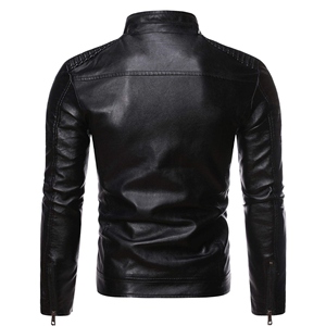 Chaqueta de cuero de vaquero para hombre con flecos Forro acolchado de piel de vaca genuina Tela suave y cómoda Calidad Premium duradera - Product Image 5