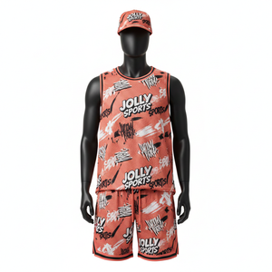 Ensemble short de basketball pour homme en tissu mesh polyester premium 160 GSM, respirant, sublimation intégrale, logo personnalisé. - Product Image 6