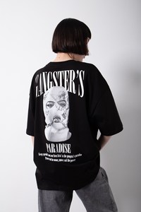 Camiseta Casual de Algodón 100% Premium Personalizada para Mujer, con Estampado en la Espalda, al por Mayor, de Alta Calidad, en Grandes Cantidades, con Botones, 180-280 GSM, OEM - Product Image 2