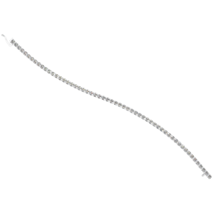 Igi สร้อยข้อมือเทนนิสสีทอง14K สุดหรูได้รับการรับรองจากแล็ปสร้อยข้อมือแบบกลมประดับเพชรที่ปรับแต่งได้ - Product Image 1