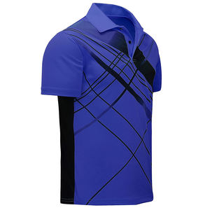 Chemises de golf personnalisées pour hommes – Qualité supérieure, 100 % coton tricoté, séchage rapide, manches courtes, pour le sport et les loisirs - Product Image 3