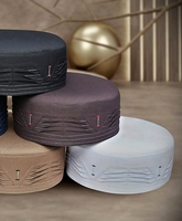 Topi Kufi Modis Buatan Tangan dengan Logo Kustom, Islami, Muslim, untuk Sholat, Tradisional Turki, Bergaya, Aksesoris Fashion Etnik Pria