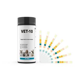10 bandelettes de <span class=keywords><strong>test</strong></span> urinaire pour chiens et chats, bandelettes de <span class=keywords><strong>test</strong></span> de protéines urinaires, <span class=keywords><strong>kit</strong></span> de <span class=keywords><strong>test</strong></span> des infections urinaires chez le chien - Product Image 1