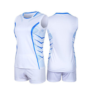 Nuevo Conjunto de Uniforme de Voleibol para Mujer, 100% Poliéster, Jersey Estampado de Dos Piezas, Anti-UV 50+, Secado Rápido y Transpirable - Product Image 6