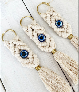 พวงกุญแจมาคราเม่ทำมืออย่างสวยงาม - Product Image 2