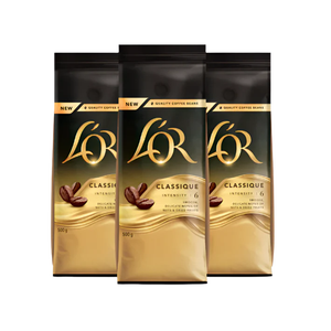 เมล็ดกาแฟ L'Or Crema absolu Classique 1กก. ผสมฝรั่งเศสพรีเมี่ยมรสชาติเข้มข้นสมดุล - Product Image 6