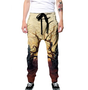 Pantalones de chándal de sublimación con logotipo personalizado para hombre, pantalones de sublimación en blanco unisex transpirables - Product Image 3