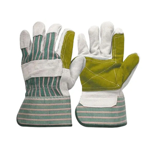 Recién llegado, guantes de trabajo de cuero, cómodos y para uso en exteriores, directos de fábrica de Pakistán, guantes de trabajo de cuero en stock - Product Image 2