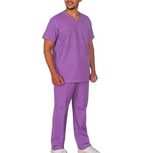 ชุดสครับสวมใส่สบายเนื้อผ้านุ่มและใส่สบายเหมาะสำหรับใส่ตลอดทั้งวันชุดสครับระบายอากาศได้ดีออกแบบมาเพื่อการใช้งานในชีวิตประจำวัน - Product Image 3