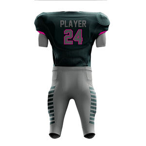 High Quality <b>Material</b> Made American Football Uniforms Set Factory Made Custom Training American Football Uniform - Product Image 5