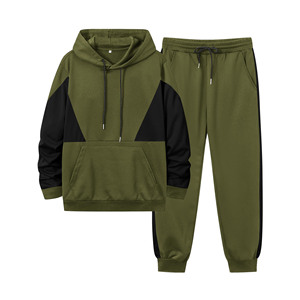 Vêtements de sport haut de gamme pour hommes, ensemble sweat-shirt et pantalon de survêtement 2 pièces, 100% coton, logo imprimé personnalisé, ensembles de jogging, survêtements unisexes - Product Image 3