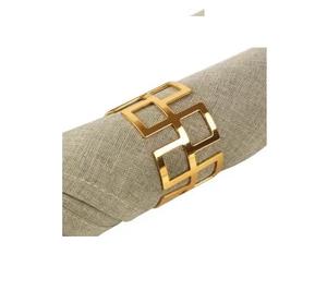 New Customized Creative Shape Napkin <b>Ring</b> for Dinner Service Decorative Centerpiece Metal Antique Finishing Napkin Holder - Product Image 4