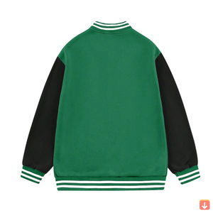 Top qualité personnalisé broderie Chenille patchs Varsity Bomber Letterman College grande taille Baseball Varsity vestes service oem - Product Image 5