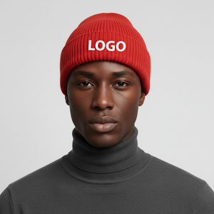 Bonnet d'hiver en acrylique fait main personnalisé, chaud et tendance, avec logo brodé 3D personnalisé, idéal pour la plage et les voyages – Vente chaude OEM - Product Image 3