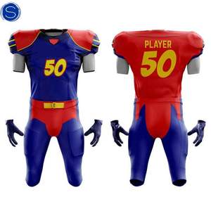 Camiseta de fútbol americano de alta calidad XL Tops camisetas bordadas para ropa deportiva para Niños Jóvenes - Product Image 4