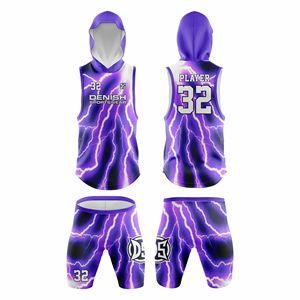 Ensembles de football de compression personnalisés 7v7 Maillots en tissu respirant à séchage rapide avec uniformes sublimés imprimés Technics - Product Image 1