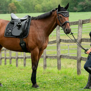 Tapis de selle confortable pour cheval avec coussin matelassé épais pour l'équitation et l'entraînement des chevaux - Product Image 2
