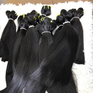 Extensiones de Cabello Remy Vietnamita de Alta Calidad, Fabricante Profesional, Clip-in, Doble Trama, Estilo Liso, Longitud OEM, PVC Virgen - Product Image 5