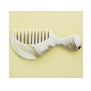 Peine de cuerno de lujo, respetuoso con el medio ambiente, duradero, herramienta hecha a mano, acabado liso pulido, hecho de cuerno, perfecto para el cuidado y el cuidado del cabello - Product Image 5