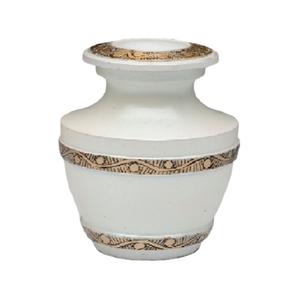 High Quality Brass Cremation <b>Keepsake</b> Urns With Full Engraving Gold And Pewter Finished <b>For</b> Human <b>Ashes</b> Funeral Supply - Product Image 3