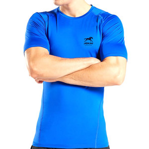 T-shirts de compression pour hommes fabriqués dans les meilleurs matériaux, avec logo personnalisé imprimé - Product Image 1