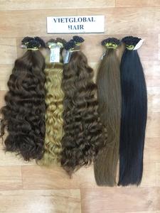 Extensions de cheveux ondulés et bouclés, naturels, Micro maillons, cuticules alignées - Product Image 4