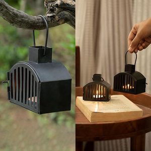 Luxury <b>Black</b> Metal Hanging <b>Lantern</b> For Home Outdoor Party Wedding Decoration in Affordable Price - Product Image 2