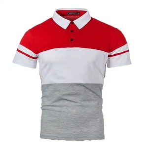 Top qualité personnalisé imprimé hommes à manches courtes T-shirt hommes boutonné T-shirt été décontracté Polo pour hommes grande taille - Product Image 2