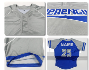 Maillots de baseball personnalisés, uniformes de baseball par sublimation très demandés, vêtements de softball pas chers, maillots de baseball OEM - Product Image 6