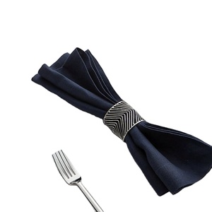 Clip et anneau de serviette de décoration de table de mariage meilleure vente porte-serviettes en tissu en acier inoxydable boucle de serviette en tissu - Product Image 1