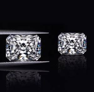 3*5มม. เพชรโมอิสตัดจากรังสีอัญมณีวิบวับ VVS1รูปตัว D ได้รับการรับรองคุณภาพสูงสำหรับเครื่องประดับแหวนหมั้น - Product Image 4