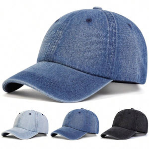 Casquette de baseball unisexe en nylon imperméable, personnalisable avec broderie et impression, style vintage délavé, ajustable, pour activités décontractées et de plein air - Product Image 1