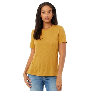 Camiseta de Punto Casual Vintage para Mujer, Cuello Redondo, Color Marrón, Cómoda y Ajustada - Product Image 5