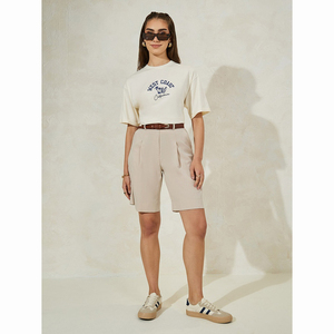 Chemise et short à motif solide et décontracté pour femmes Collection de vente en gros à chaud dans les tailles adultes - Product Image 4