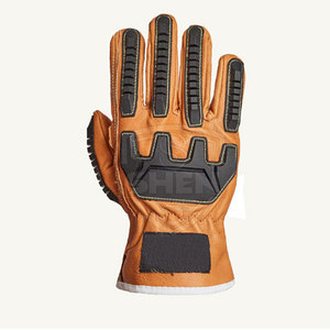 ถุงมือกันแรงกระแทก TPR สำหรับชายและหญิงหนังระบายอากาศได้ดีดีไซน์แบบกำหนดเองสำหรับการป้องกันมือกลางแจ้ง - Product Image 2