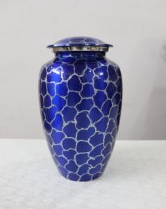 Urne funéraire artisanale en aluminium pour animaux de compagnie, design luxueux en métal de haute qualité - Product Image 5